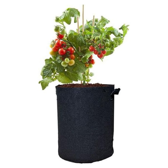 7 Gal. Breathable Fabric Root Aeration Pot with Handles (5-Pack)