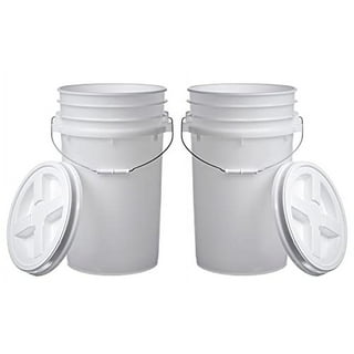 Gamma2 3.5-7 gal. Seal Food-Safe Bucket Lid, White at Tractor