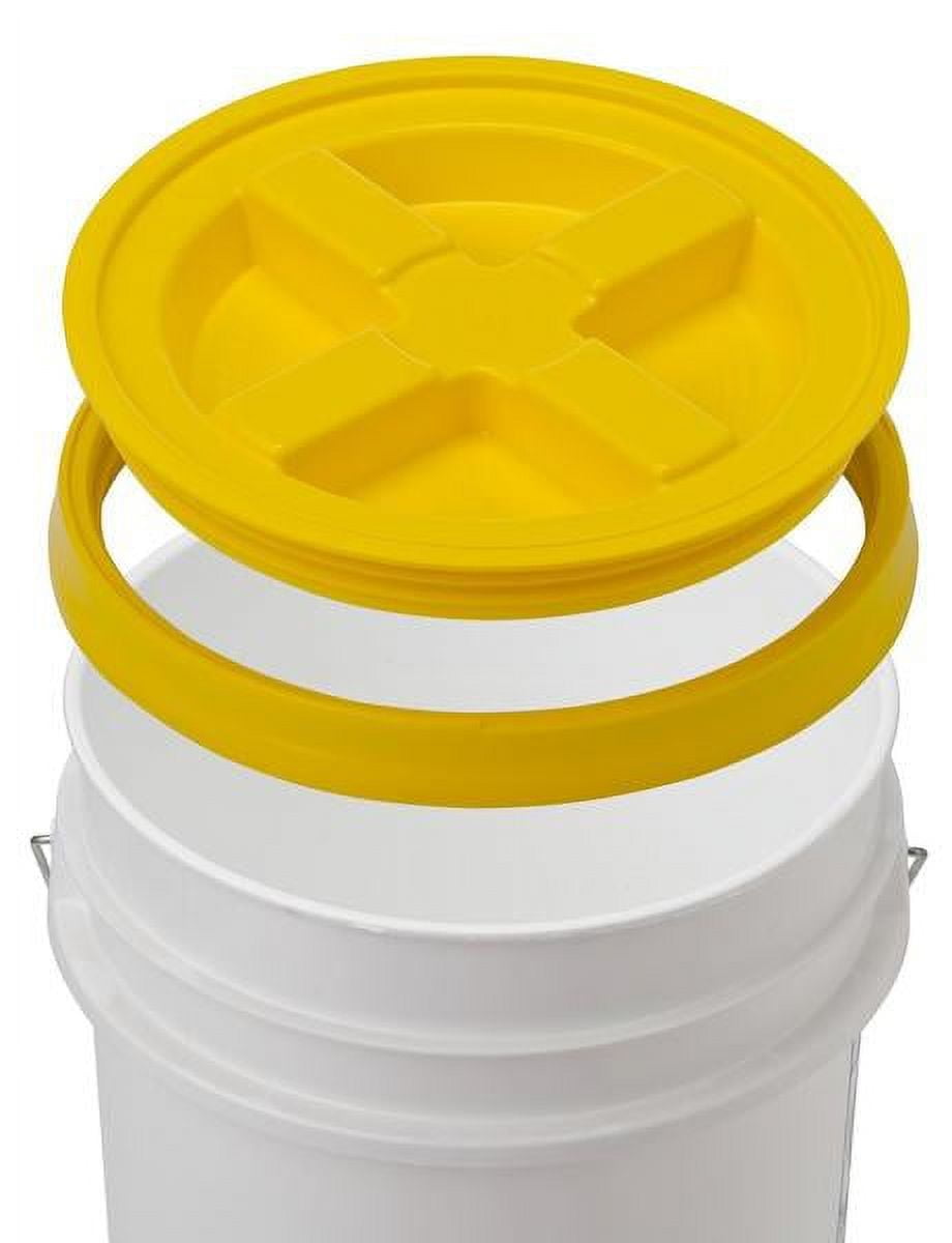 Vikan 56876 3 Gallon Bucket Lid, Yellow