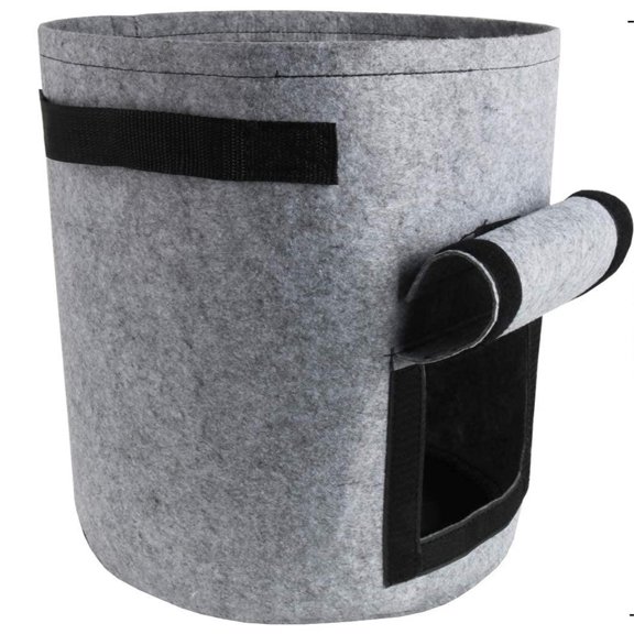 7 Gallon Strawberry Planting Bag Growing Container,Potato Planter with Sturdy Handles and Harvest Windows,Reusable Thicken Vegetable Planting Container,Suitable for Vegetable,Fruits and Flowers.
