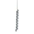 thumbnail image 1 of 7" Gray and Blue Glitter Spiral Twist Icicle Christmas Ornament, 1 of 3