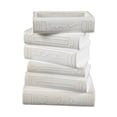 thumbnail image 1 of 7"H Ceramic Stack Book Vase, 1 of 6