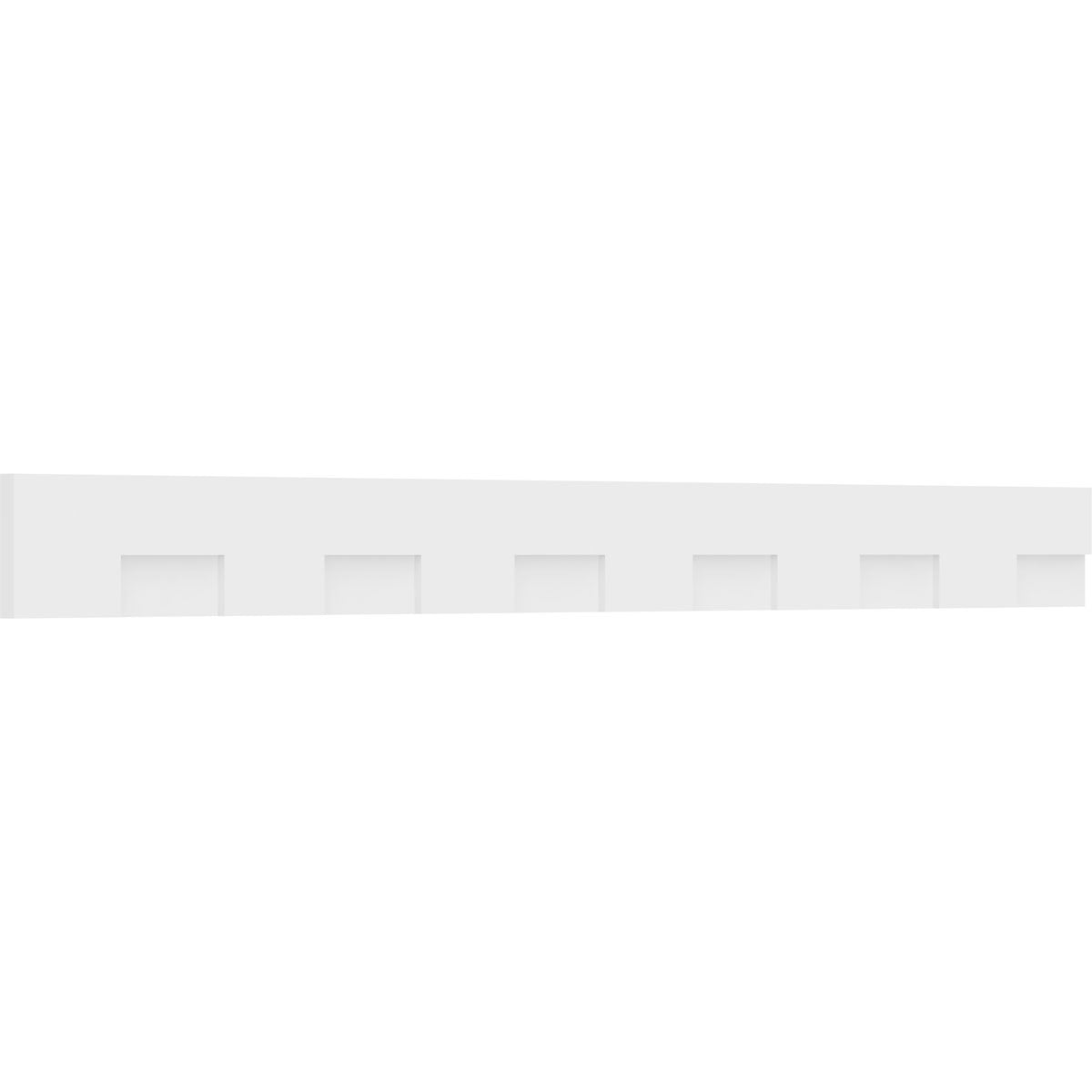 Monroe Architectural Grade PVC Dentil Trim w/Backplate