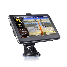 7" HD Car GPS Navigation 8G RAM 128-256MB FM Bluetooth AVIN Europe Map Sat Nav Truck Gps Navigators ,Easy Installation