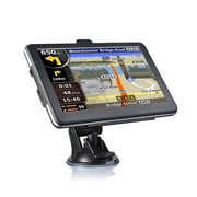 7 HD Car GPS Navigation 8G RAM 128-256MB FM Bluetooth AVIN Europe Map Sat Nav Truck Gps Navigators ,Easy Installation