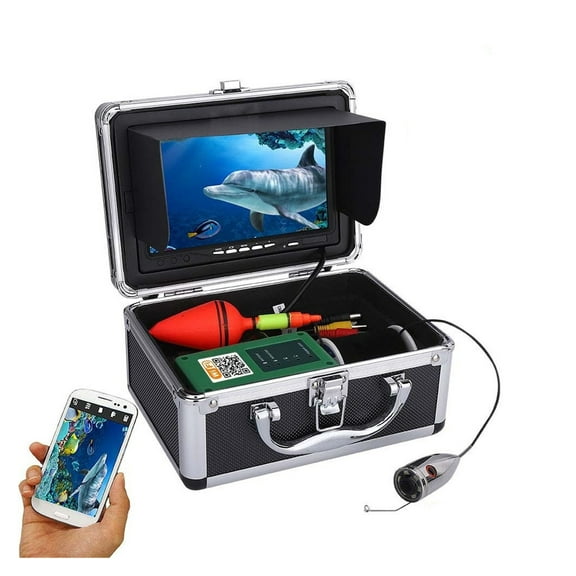 7" HD Wifi Wireless 15M Underwater Fishing Camera For IOS Android APP Supports Video Record And Take Photo,with 1000TVL Camera ,Easy to Use