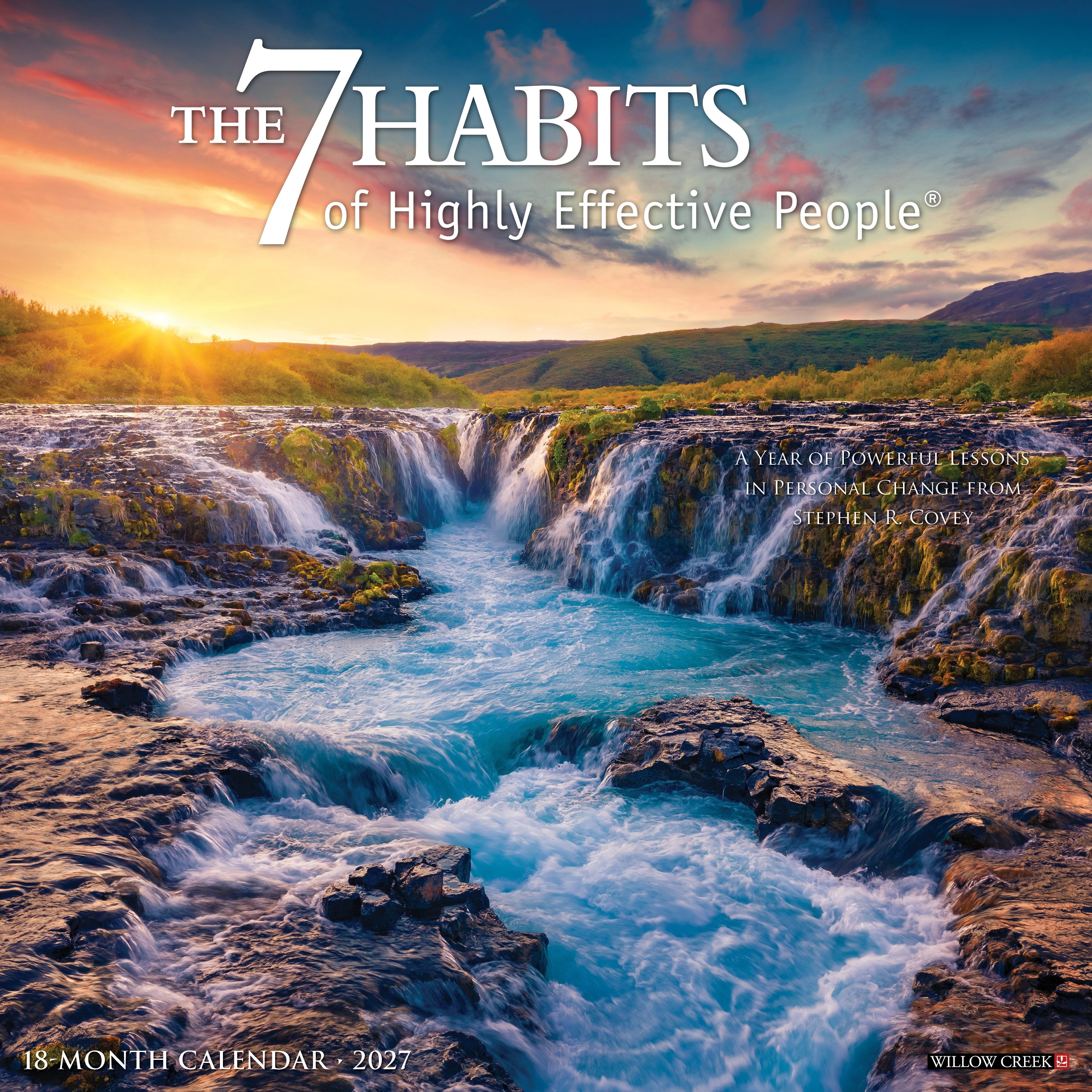 Willow Creek Press, 7 Habits of Highly Effective People 2027 Wall Calendar