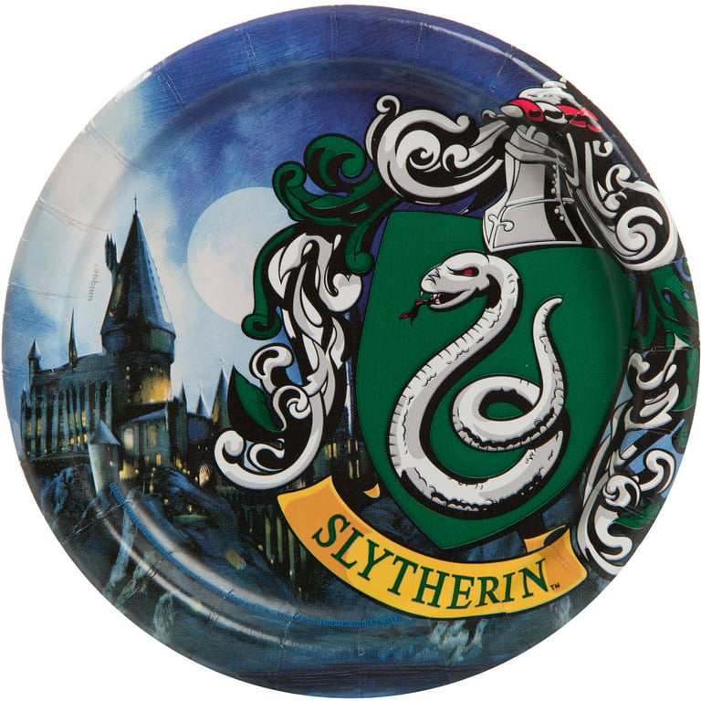 9 Harry Potter Hogwarts United Square Plates - 8ct. - Party Adventure