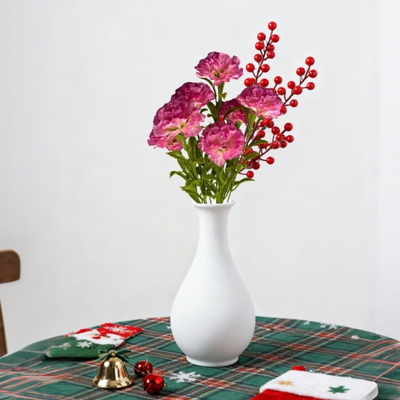 7 Head Carnations Mother's Day Flowers Wedding Window Decoration Home Flower Arrangement Props Artificial Flowers Artificial Flowers