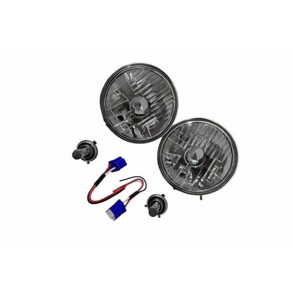 7 Head Light Sealed Beam with Bulb Holder Fit For Suzuki Samurai SJ410 SJ413 Sierra