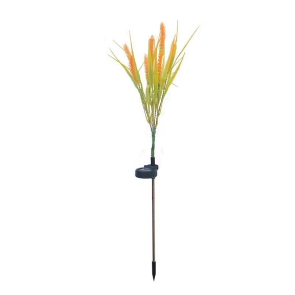 7 Head Solar Wheat Spike Garden Stake Light, Waterproof LED Ground Lamp for Outdoor Yard, Lawn, Pathway, Flower Bed and Landscape Decor