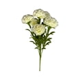 thumbnail image 1 of 7 Heads Artificial Carnations Flowers Pick for Mother's Day Gift, Fake Carnations Flowers Stems, Silk Faux Flowers for Wedding Decoration, Home, Indoor, Flower Arrangement Props, 17.7-inch, 1 of 4