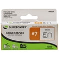 thumbnail image 1 of #7 Heavy Duty 3/8" Wire Tacker Staples - 1000 ct., 1 of 4