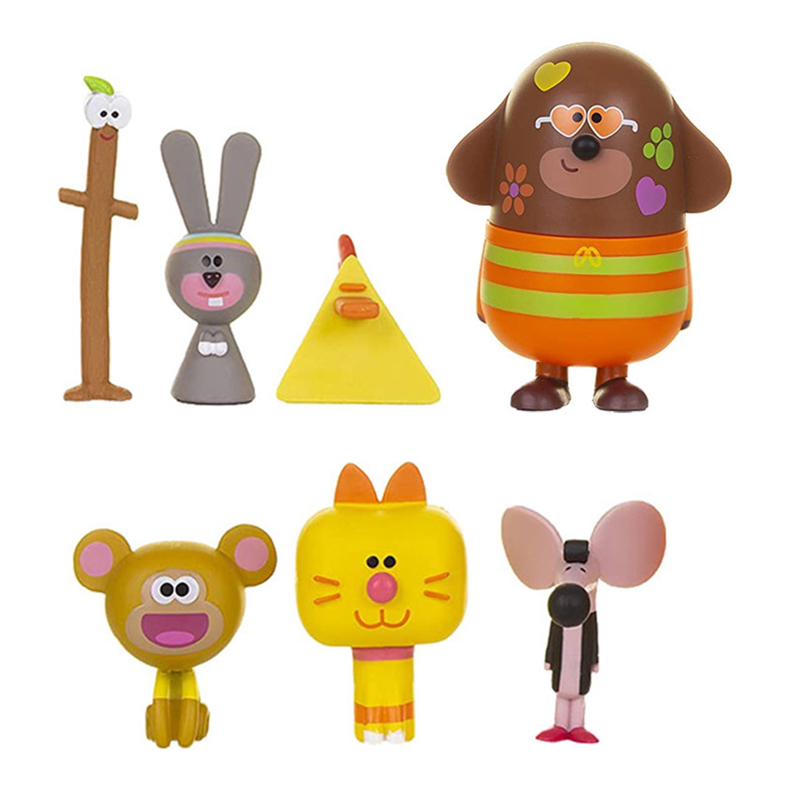 7 Hey duggee Action Figures Toys Set