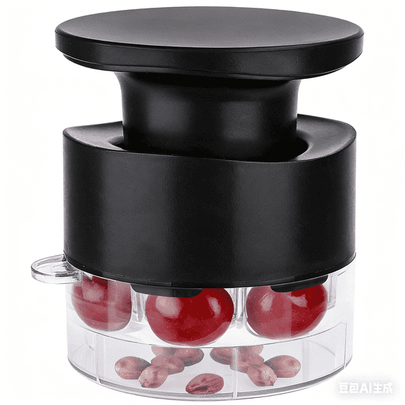 7-Hole Cherry Pitter Tool – Multi Cherry Pitter Pit Remover Corer, Mess-Free Fruit Stoner for Cherry Jam, Baking & Kitchen Prep