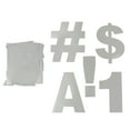 thumbnail image 1 of 7" Holographic Project Letters - Numbers & Characters by B2C™ - 86 pcs, 1 of 2