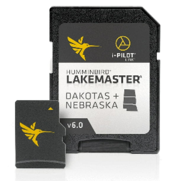 7" Humminbird Lakemaster Chart Dakota and Nebraska v6.0 Micro SD Card