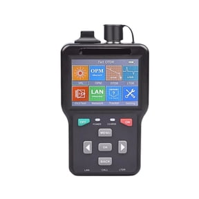 7-IN-1 Pro Mini OTDR Fiber Optic Reflectometer 7 Functions 60KM Fiber Cable Ethernet Tester ,Easy Use