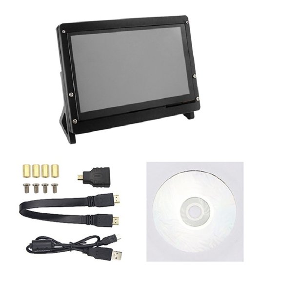 7" IPS Touches With 1024x600 High Resolution Display Optional Enclosure