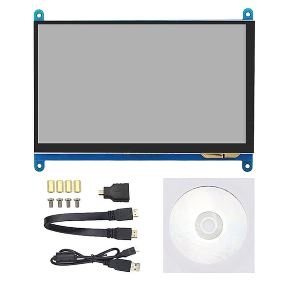 7" IPS Touches With 1024x600 High Resolution Display Optional Enclosure