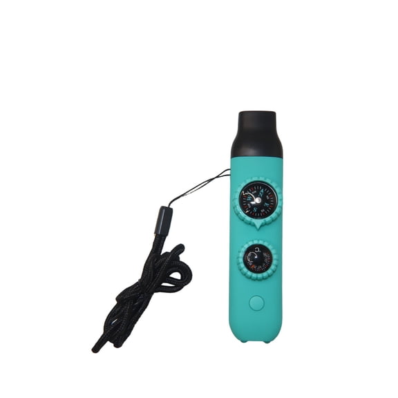 7 In 1 Multifunctional Survival Whistle For Compass With Led Light Magnifier