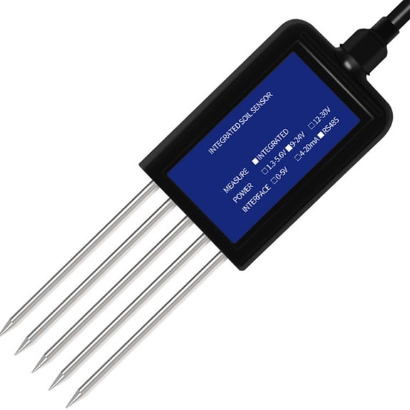 7 In 1 Soil Sensor For Temperature Humidity Ph Conductivity And Npk Monitoring