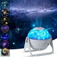 thumbnail image 1 of 7 In 1 Star Planetarium Projector 360 Rotating Led Galaxy Night Lights Lamp For Bedroom Ceiling Room Decor Kids Gifts, 1 of 5