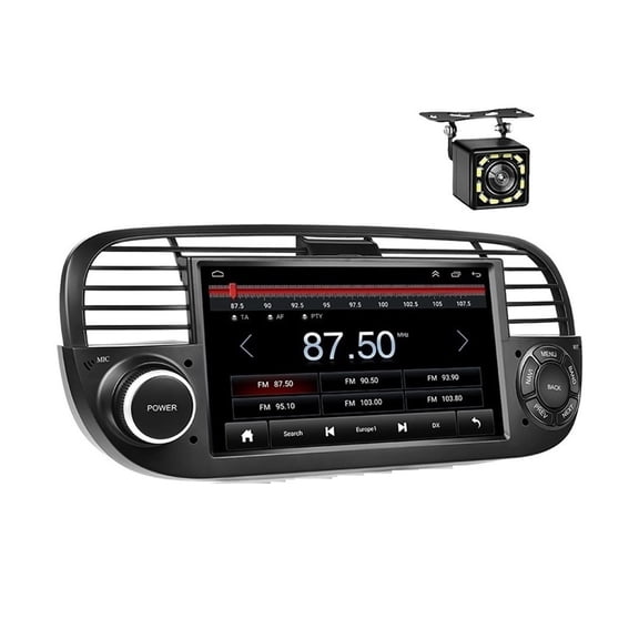 Torovo Car Radio 7 In Car Stereo With Android 10.0 And GPS for Fiat 500
