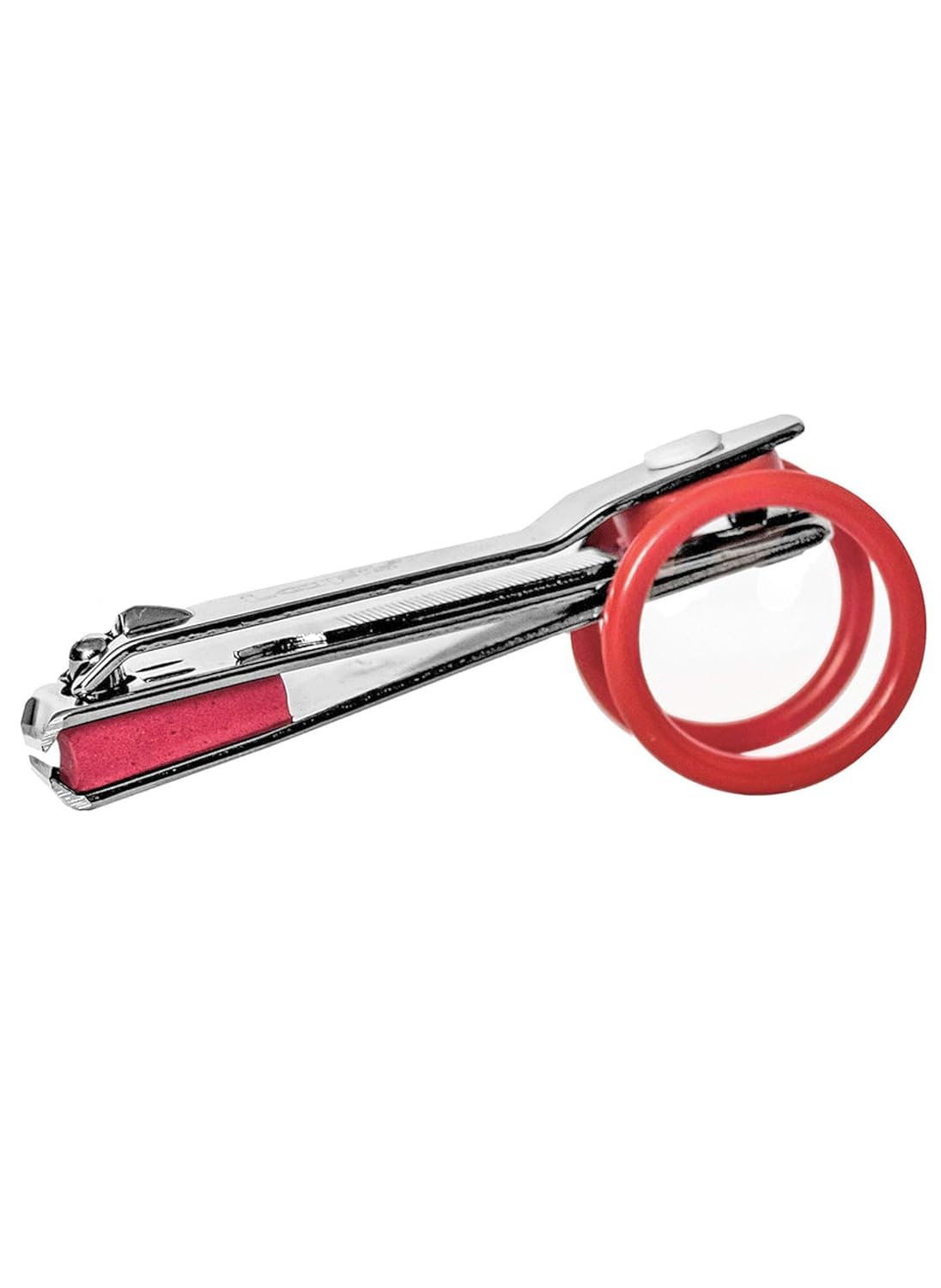 7 In ONE ComfoHandling Nail Clipper, With Clipping Catcher, Rotating Thumb Grip Ring, Nail File