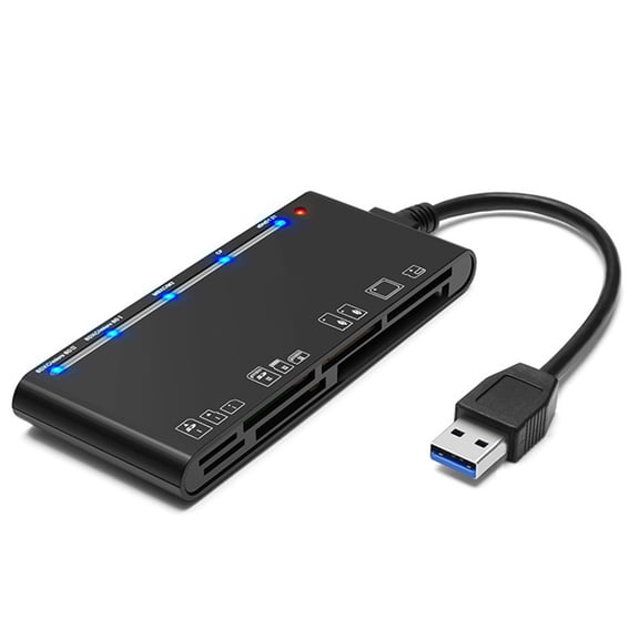 7 In1 USB3.0 Card Reader Supports MS Storage Cards And Simultaneous Reading