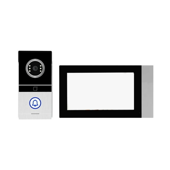 7-Inch 1080p Video Intercom System With Night Vision Camera, Remote Unlock Support, Smart Home App Integration For Outdoor ,Crystal-Clear 2K