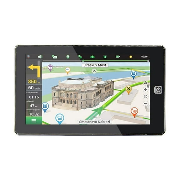 7 Inch 800*480 Truck Gps Navigator FM Bluetooth GPS Navigation 256M 8GB Vehicle Gps Navigator ,Easy to Operate