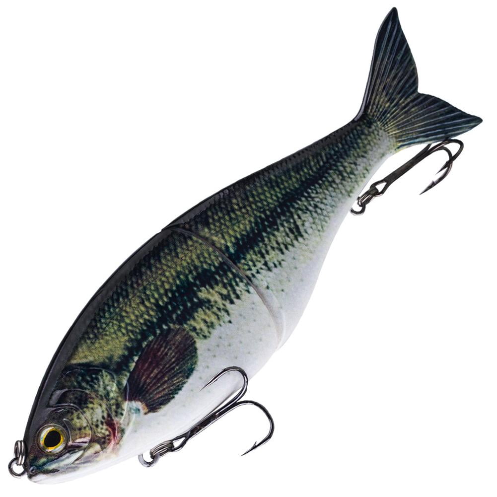 7 Inch 82g Glide Bait 2-Piece Jointed Swimbait Sinking Saltwater Hard ...