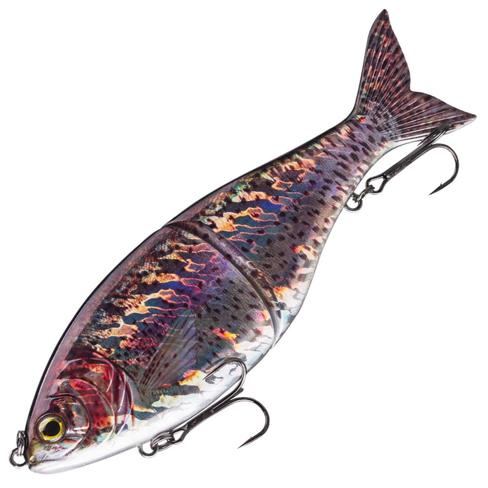 7 Inch 82g Glide Bait 2-Piece Jointed Swimbait Sinking Saltwater Hard ...