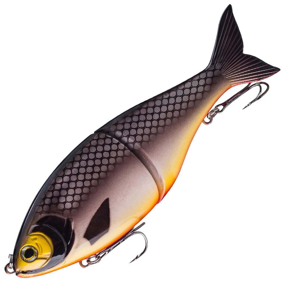 7 Inch 82g Glide Bait 2-Piece Jointed Swimbait Sinking Saltwater Hard ...