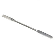 7-Inch A2Z Stainless Steel Double-Ended Lab Spatula   Flat Ends for Sampling, Mixing, and Transferring Creams, Gels, and Powders   Ideal for Cosmetic Labs and General Laboratory Use