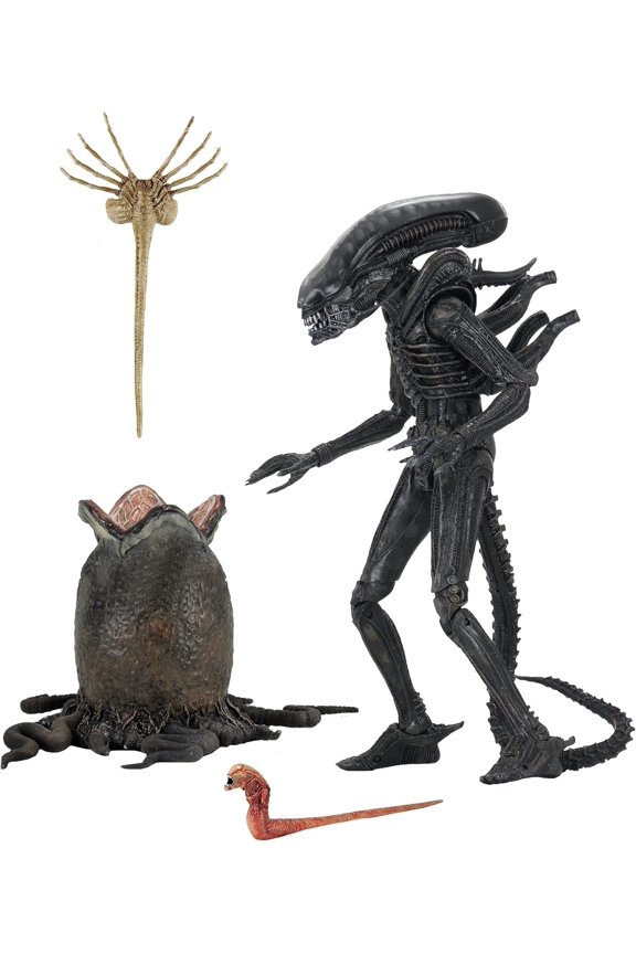 7-Inch Alien Action Figure - Big Chap Ultimate Edition, Highly Articulated Alien Collectible for Collectors, Premium Detail & Poseable Design