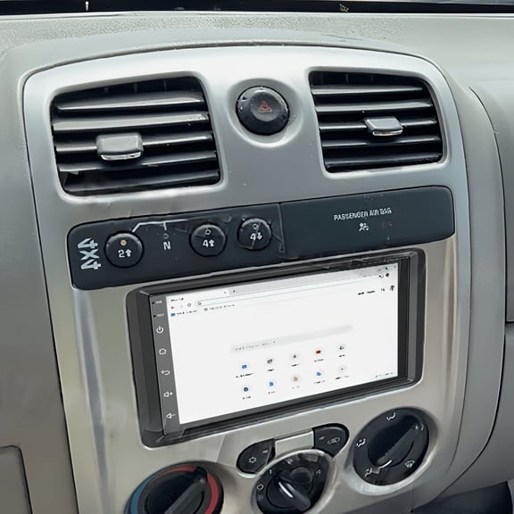 7 Inch Android 13 Double Din Car Stereo GPS Navigation Head Unit Compatible for Ford Explorer 1998-2005-High-Speed 2GB RAM 32GB ROM - Touchscreen Car Player With Rear View AHD Camera Input