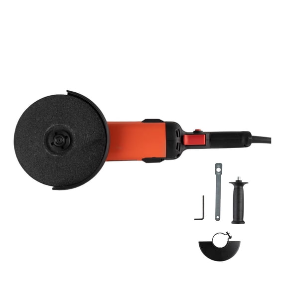 7 Inch Angle Grinder, 13 Amp Electric Grinder 8500 RPM Corded, Adjustable Dust Guard Power Tool for Metal Cutting, Grinding, Rust Removal (Disc Not Included)