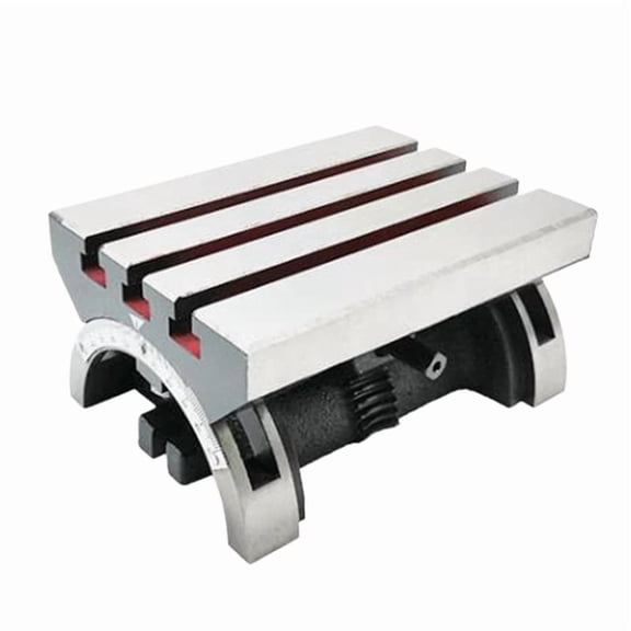 7 Inch Angle Working Table For Milling Machine Adjustable Angle Tiltable Angle Turntable Tilt Table ,High Efficiency