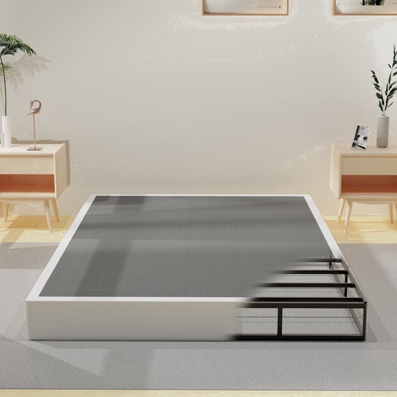 King Size 7-inch Box Spring, Heavy Duty Metal King Mattress Foundation with Fabric Cover, Noise-Free, Easy Assembly