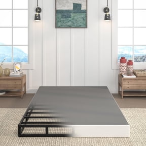 7 Inch Box Spring for Queen Bed, Heavy Duty Metal Mattress Foundation, 3000 lbs Capacity, High Profile, Noise-Free, Easy Assembly with Fabric Cover