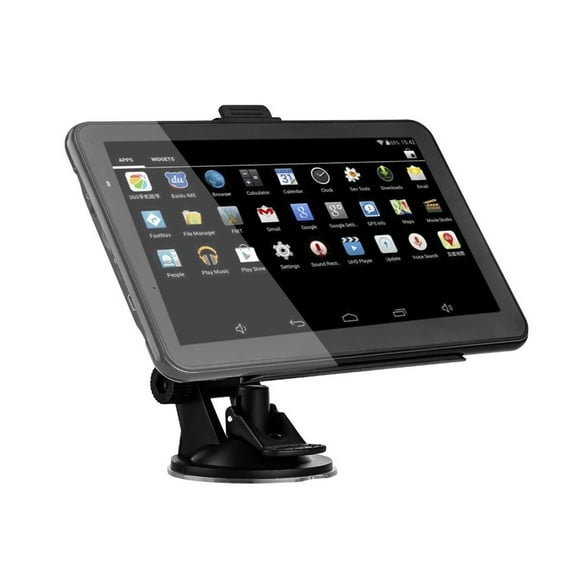 7 Inch Car GPS Navigation 2 In 1 Tablet PC 16GB WiFi Auto Navigator ,Flexible Double Bracket Installation