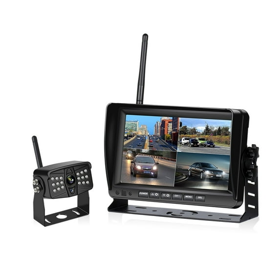 7 Inch Car Monitor AHD Wireless DVR Display Vehicle Auto Screen Rear View Truck Monitors Reverse Backup Recorder Wifi Camera ,Easy to Operate