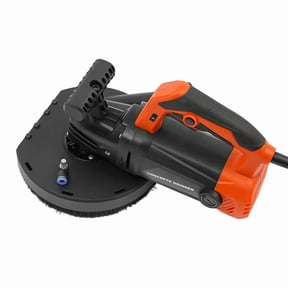 7 Inch Concrete Grinder with Dust Shroud 2200W 6-Speed Angle Grinder for Cement Epoxy Removal Surface Prep