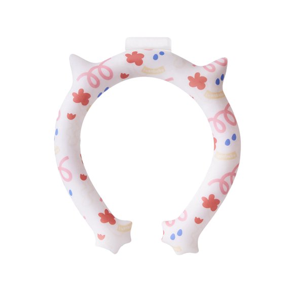 7 Inch Cooling Neck Ring, Reusable Ice Ring Neck Cooler Tube for Women, Wearable Body Cooling Products for Outdoor Indoor, Relief for Hot Flashes and Summer Heat