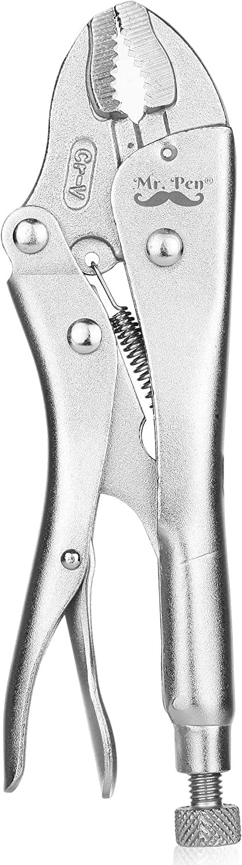 - 7 Inch Curved Jaw Alloy Steel Locking with Wire Cutter and Adjustable Wrench