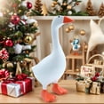 thumbnail image 1 of 7 Inch Desk Goose Desktop Goose Statue Magnetic Goose Key Holder Funny Goose Figurine for Office Table or Home Decorations Idea(2 Pcs), 1 of 6