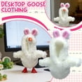 thumbnail image 1 of 7 Inch Desk Goose Outfits, Soft Plush Hoodie Costume Set, Stylish Outfit Designed For Magnetic 7 Inch Desktop Goose Statue, Desktop Table Decor, 1 of 6