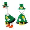 7 Inch Desk Goose Outfits, St. Patrick's Day Desk Goose Accessories, Spring Holiday Decor for Magnetic Desktop Goose Statues Office and Home Table